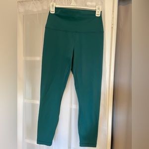 90 Degree Teal Leggings Medium